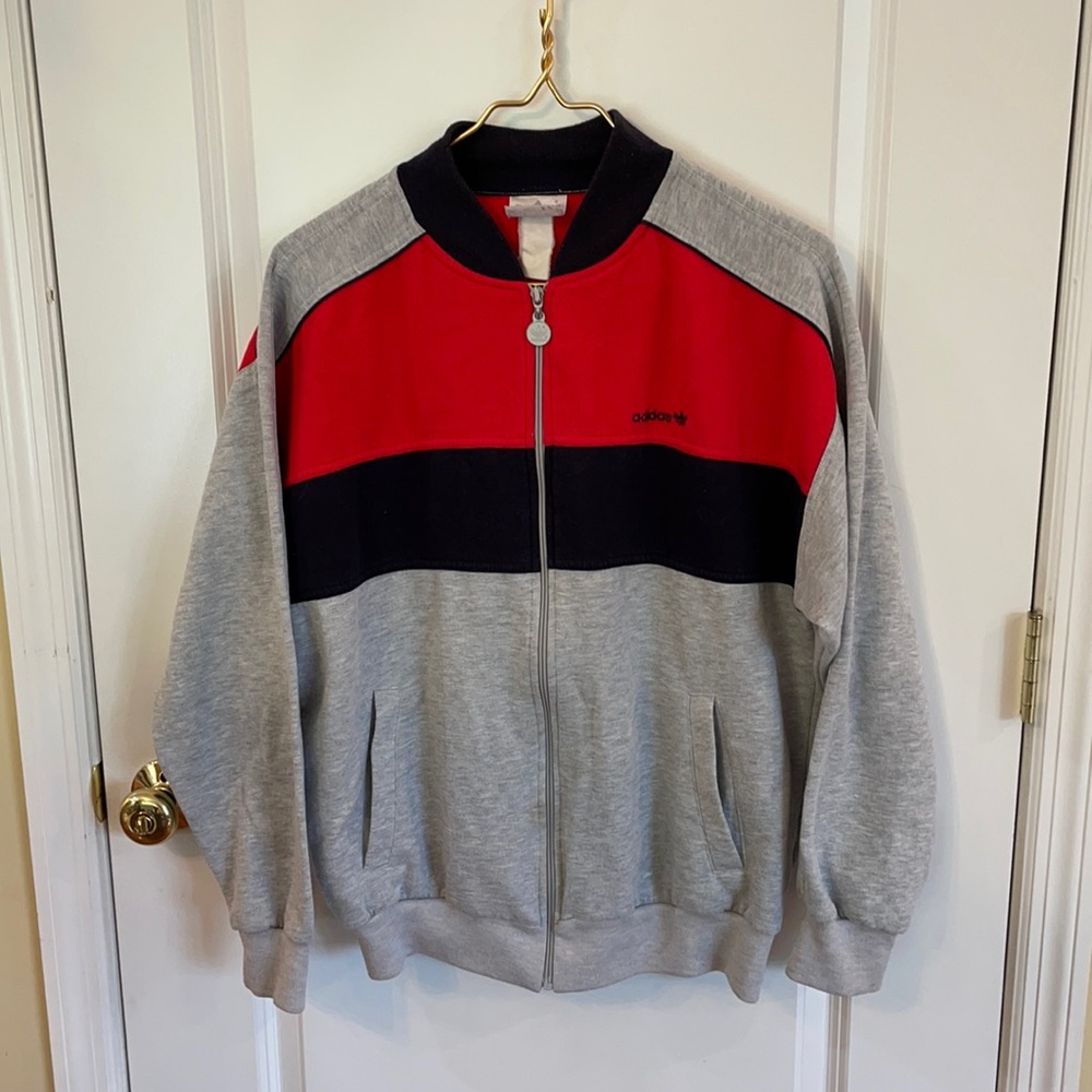 Vintage Adidas Zip Up Sweatshirt